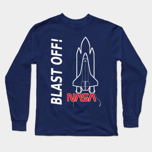 Shuttle Blast Off Long Sleeve T-Shirt